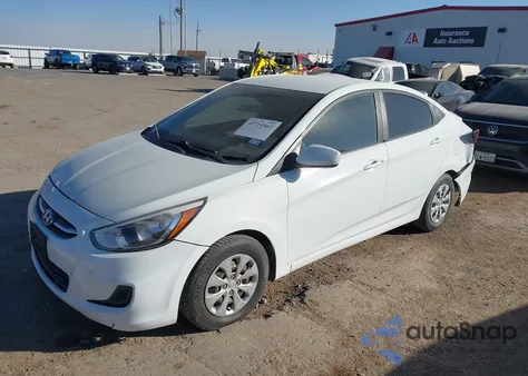 2017 Hyundai Accent Se z USA, uszkodzony, nr VIN KMHCT4AE9HU305891